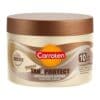 Carroten Tan & Protect Tan Booster, Sun Care SPF10 & Tanning 150ml 4 Image of Carroten Tan & Protect Tan Booster, Sun Care SPF10 & Tanning 150 ML, a sunscreen product in a white bottle with orange and yellow accents. The text 'Tan Booster' and 'SPF10' are visible on the bottle. The product is designed to protect the skin from the sun while promoting a natural tan.