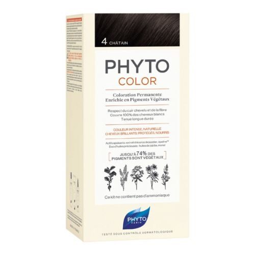 Phyto PhytoColor Permanent Hair Colour: 4 Brown