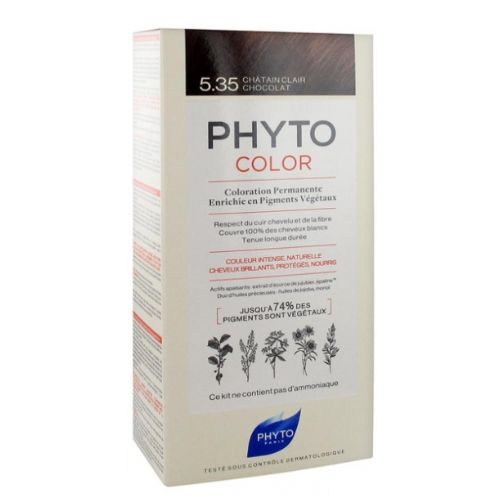 Phyto PhytoColor Permanent Color - Hair Colour: 5.35 Chocolate Light Chestnut