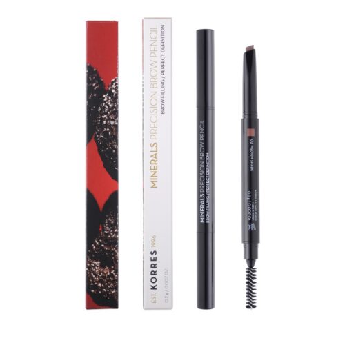 Korres Minerals Precision Brow Pencil 02 Medium Shade 1,29ml