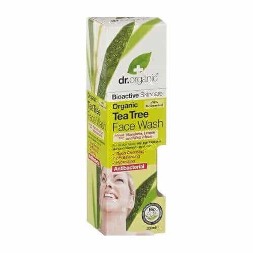 Dr. Organic Tea Tree Face Wash 200ml