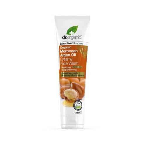 Dr. Organic Organic Moroccan Argan Oil Creamy Face Wash 150ml