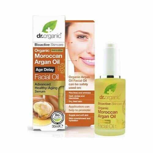 Dr. Organic Moroccan Argan Oil Age Delay Facial Oil 30ml