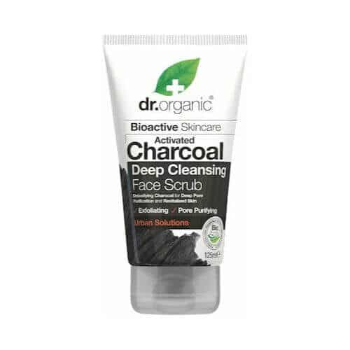 Dr. Organic Activated Charcoal Deep Cleansing Face Scrub 125ml