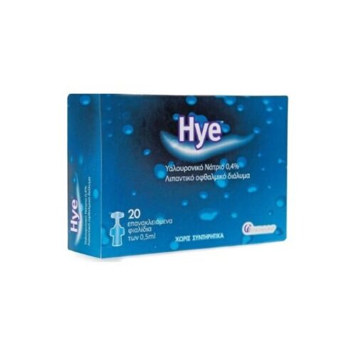 The Sterile Hye Lubricant Ophthalmic Solution is a preservative-free and sterile eye drop that mimics natural tears, providing long-lasting relief from dry and irritated eyes.