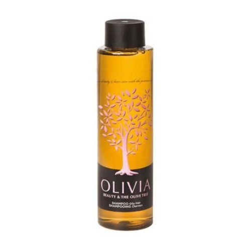 Papoutsanis Olivia Shampoo Oily Hair: a 300ml shampoo, enriched with olive extracts to gently cleanse and regulate excess oil production on the scalp, leaving the hair feeling clean and refreshed.