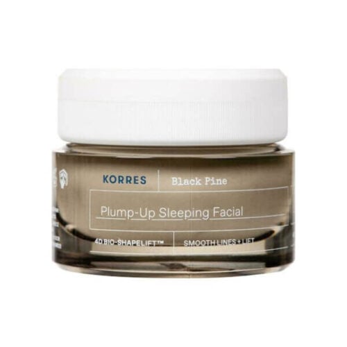 Korres Black Pine 4D Night Cream is a 40ml product that firms and lifts the skin for a youthful appearance. Its black pine formula offers deep hydration.