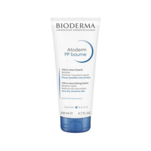 Bioderma Atoderm PP Ultra-Nourishing Balm is a skincare product designed for very dry, sensitive, and irritated skin.