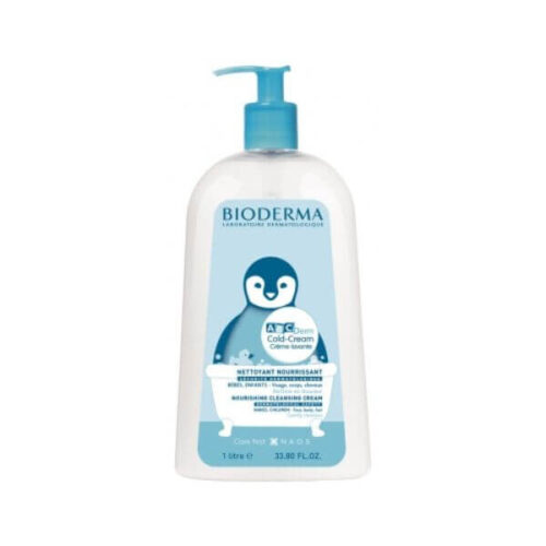 Bioderma ABCDerm Cold-Cream Cleansing Cream is a gentle cleansing product designed for the daily hygiene of babies and children's delicate skin.