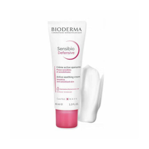 Bioderma Sensibio Defensive Light Acting Soothing Cream is a skincare product designed to soothe and hydrate sensitive skin.