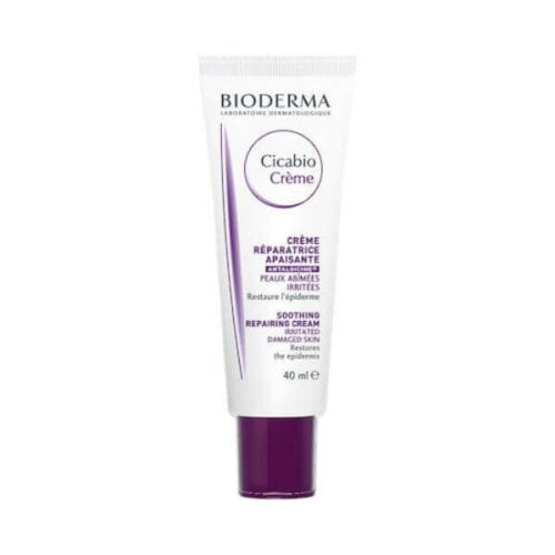 Bioderma Cicabio Soothing Repairing Care is a skincare product that comes in a 40ml container. It is designed to soothe and repair damaged, irritated skin.