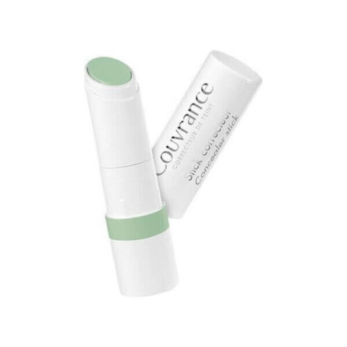 Image of Avene Couvrance Stick Concealer in the color green, with a weight of 3.5 grams.