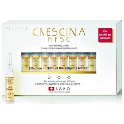 Crescina HFSC Transdermic 200 Woman For Thinning Hair 20x3,5ml