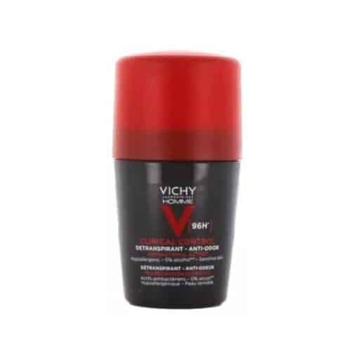 Vichy Homme Clinical Control Detranspirant Anti-Odor Deodorant 96H Roll-On 50ml