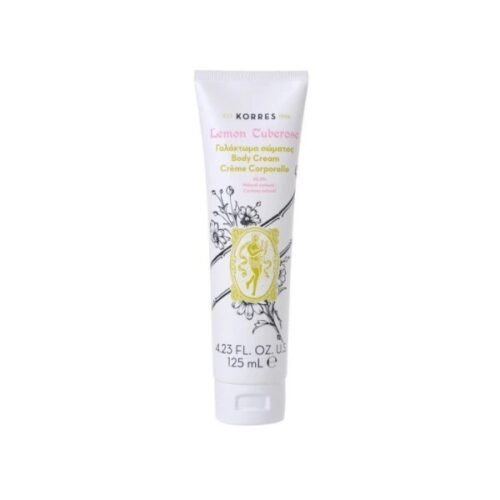 Korres Body Cream Lemon Tuberose 125ml 1 Korres Body Cream Lemon Tuberose