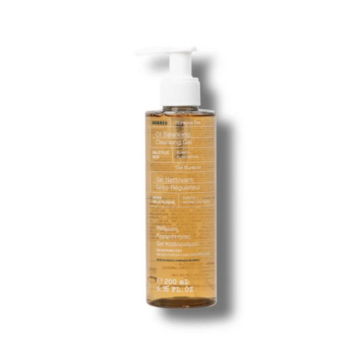 Korres Cleansing Gel with Olympus Tea for Regulating Oiliness, 200ml