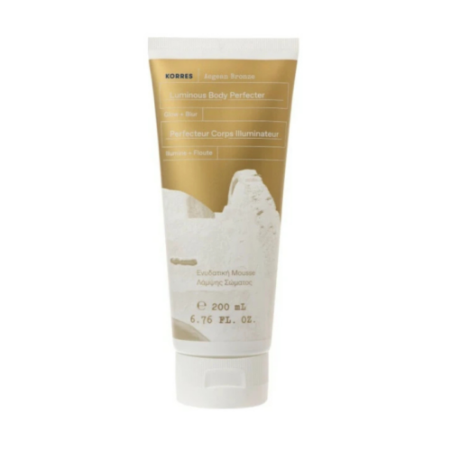 Korres Aegean Bronze Luminous Body Perfecter Moisturizing Mousse Luminous Body, 200ml