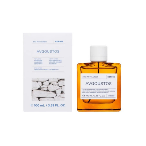 Korres Avgoustos Eau de Toilette for Men, 100ml