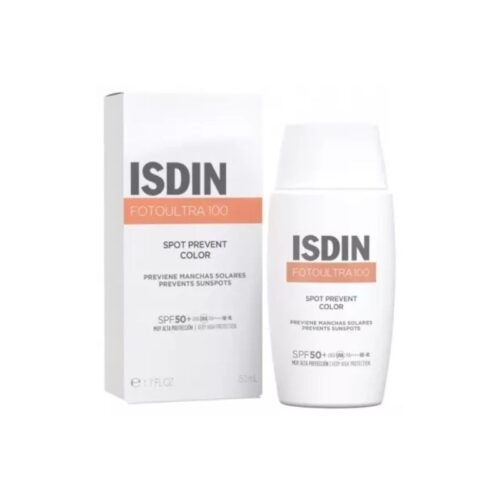 Isdin FotoUltra 100 Spot Prevent Color Prevent Sunspots SPF50+ 50 ml