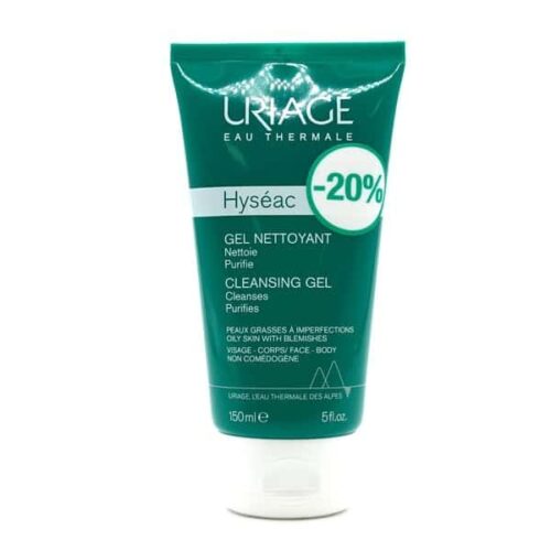 Uriage Hyseac Cleansing Gel 150 ml (discount 20%)