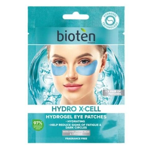 Bioten HYDRO X-Cell Hydrogel Eye Patches with Hyaluronic Acid and Caffeine 1 pair 5.5 g