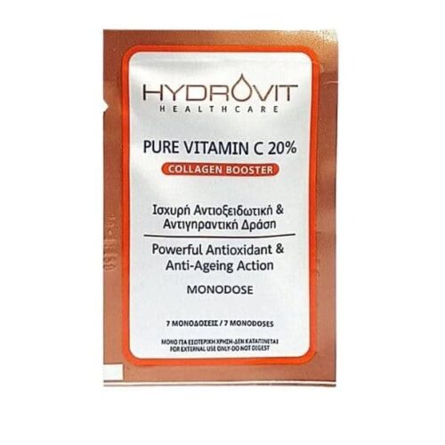 Hydrovit Pure Vitamin C 20% Collagen Booster Sachet 7 Monodoses